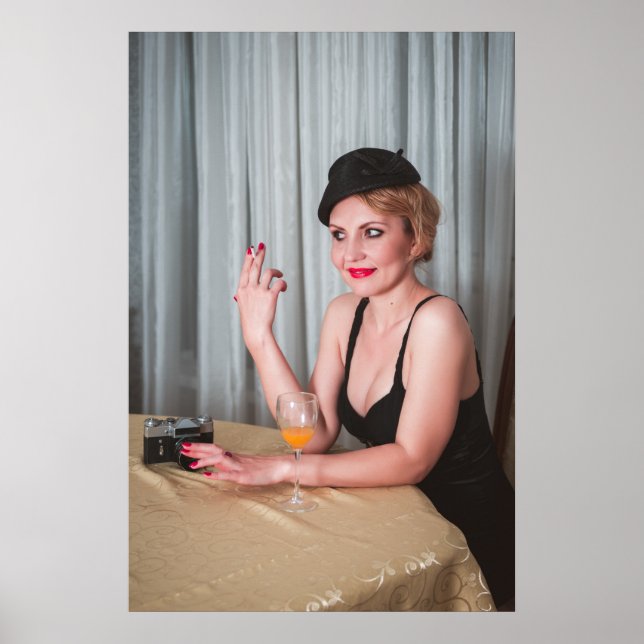 Poster Tabagismo de mulheres (Frente)