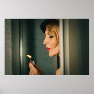 Poster Tabagismo de mulheres