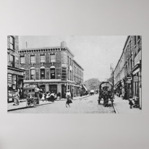 Pôster Taberna do celeiro, Highbury, c.1900