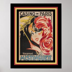 Poster Taberna do de Paris do casino do art deco