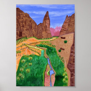 Poster Tabuk, Arábia Saudita