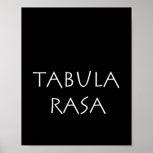 Poster Tabula rasa