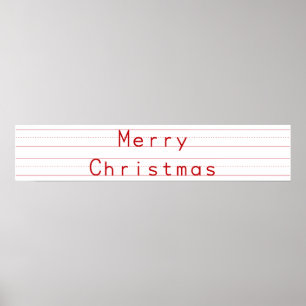 Poster Tabuleta principal grande da escrita