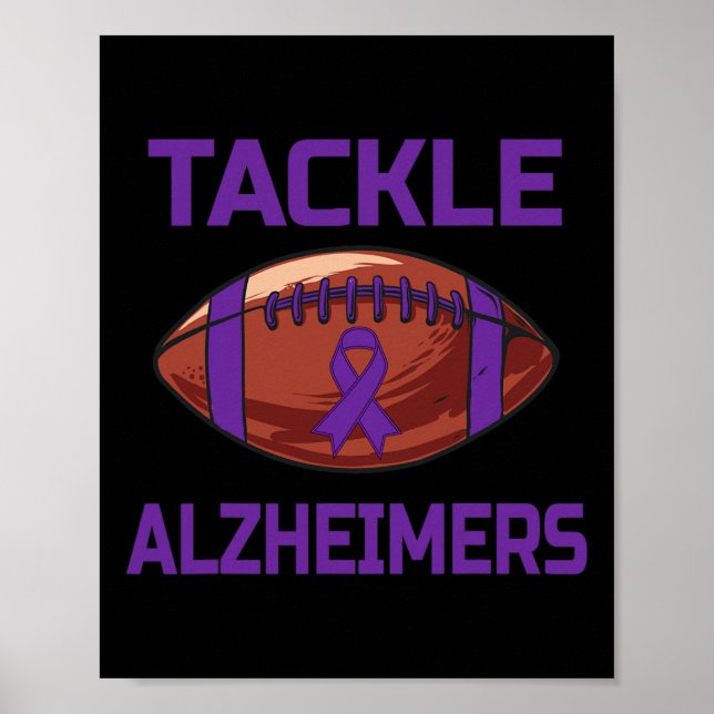 Poster Tackear Alzheimerheimers Combatem Pur de Visto de  (Frente)