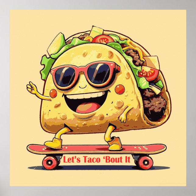 Poster Taco (Frente)