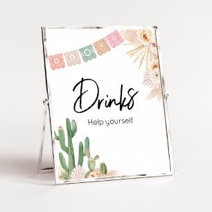 Poster Taco Bout A Baby Boho Chá de fraldas Bebe Bebe