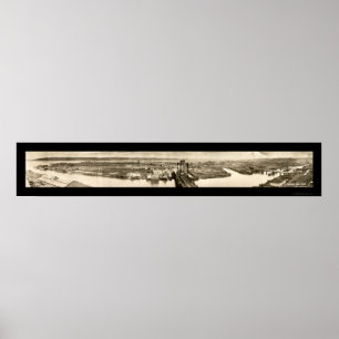 Poster Tacoma, WA Tide Apartamentos 1919