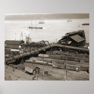 Poster Tacoma Waterfront do Estádio Way 1899