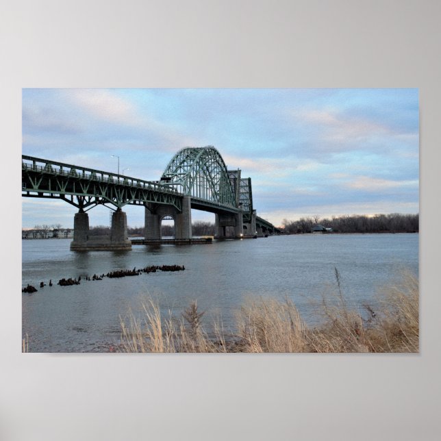 Poster Tacony-Palmyra Bridge Opening (Frente)
