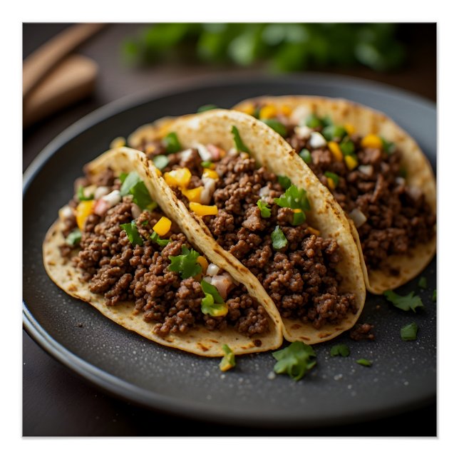 Pôster Tacos (Frente)
