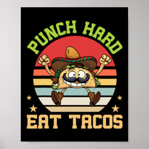 Poster Tacos Engraçados Tacos Tacos Engraçados Comida