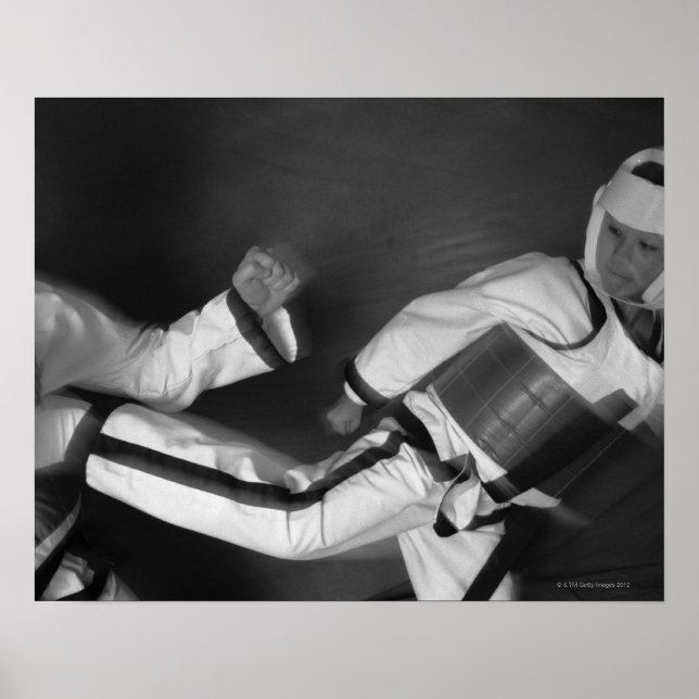 Poster Tae Kwon Do Match (Frente)