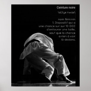 Poster TAEKWONDO DES ÉPREUVES para