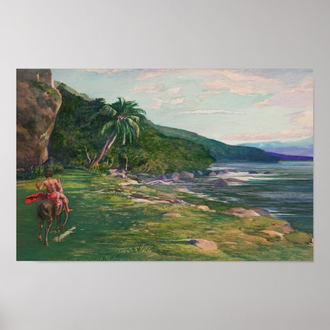 Poster tahiti (Frente)