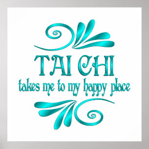Poster Tai Chi Happy Place