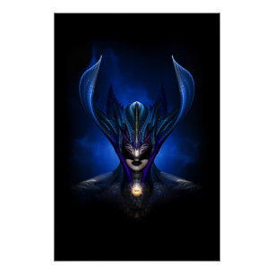 Pôster Taidushan Sai Shadow Blue RB BLK Poster Perfeito