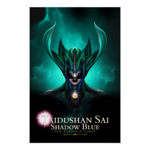 Pôster Taidushan Sai Shadow Blue TEL Poster Perfeito