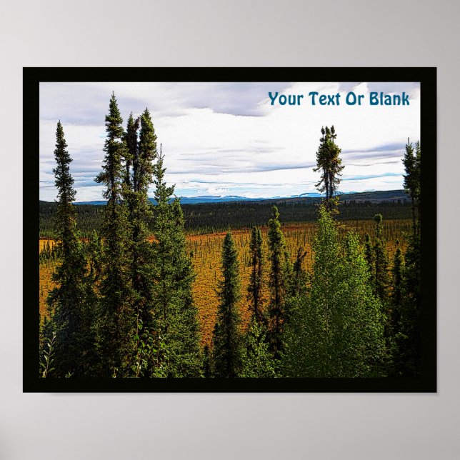 Poster Taiga Summer (Frente)