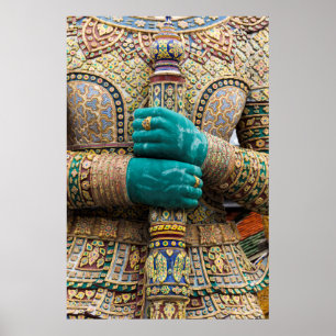 Poster Tailândia, Banguecoque, Grande Palácio