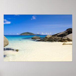 Pôster Tailândia, Mar de Andamão. Ilha Ko Miang Similan