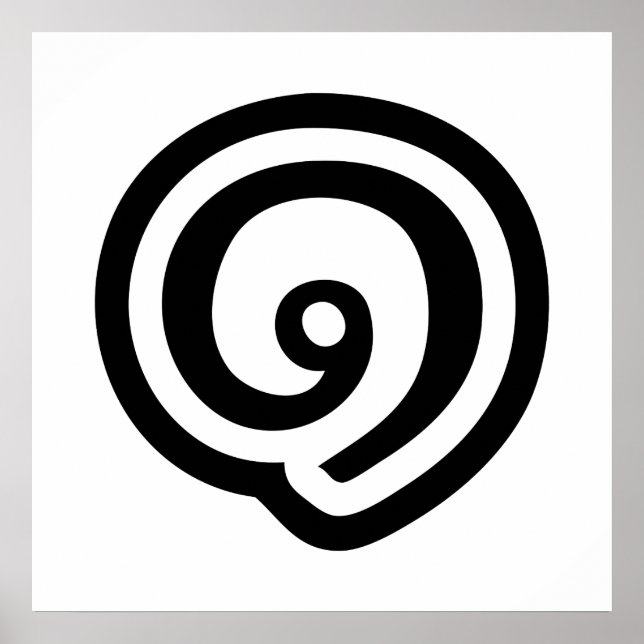 Poster Tailândia Número 1 / Um / ๑ (Nueng) Idioma Tailand (Frente)