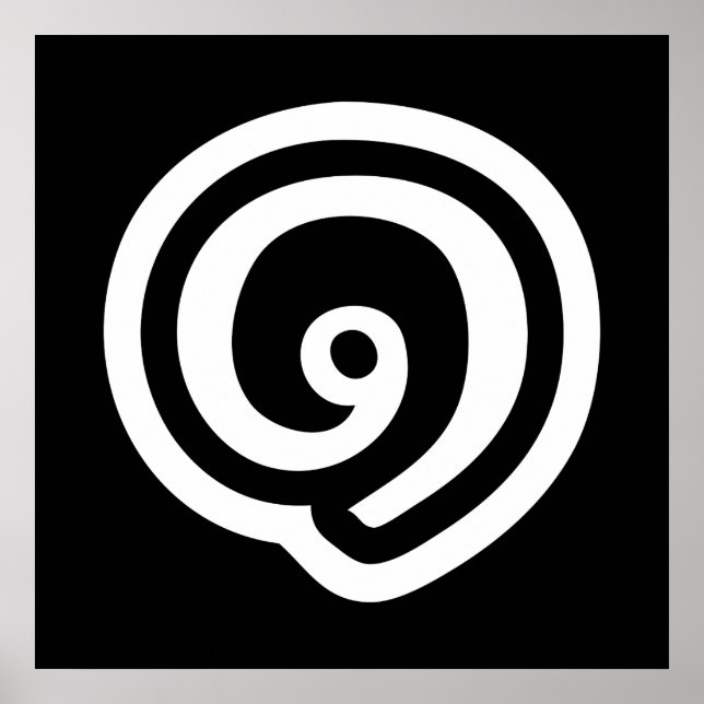 Poster Tailândia Número 1 / Um / ๑ (Nueng) Idioma Tailand (Frente)