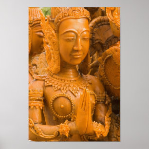 Pôster Tailândia, Ubon Ratchathani, Festival de Velas,