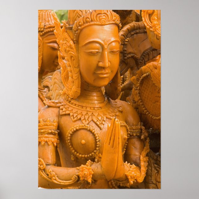 Pôster Tailândia, Ubon Ratchathani, Festival de velas, (Frente)