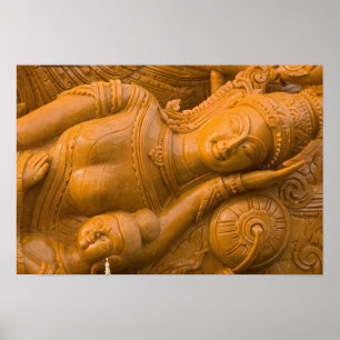 Poster Tailândia, Ubon Ratchathani, festival de velas, 3