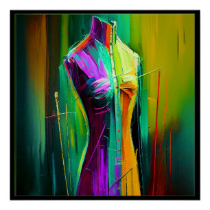 Pôster Tailor, Poster de Seamstress Cartão de visita