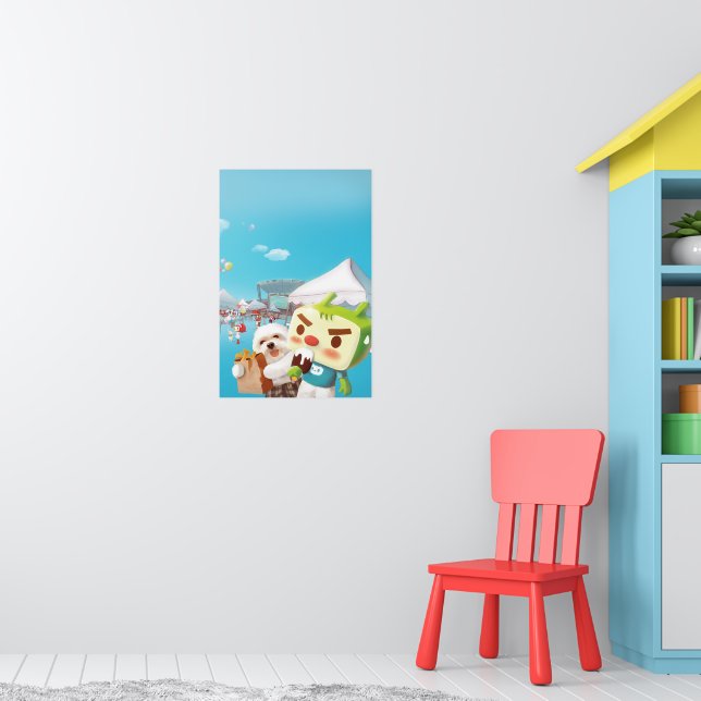 Poster Taipei Ximen Red House: Iron T. & Smile Pup (Berçário 1)