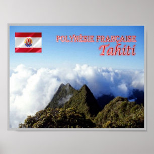 Poster Taiti - Polinésia Francesa -
