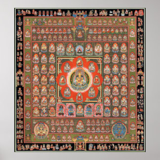 Poster Taizokai Mandala