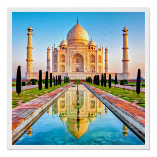 Pôster TAJ MAHAL alta definição