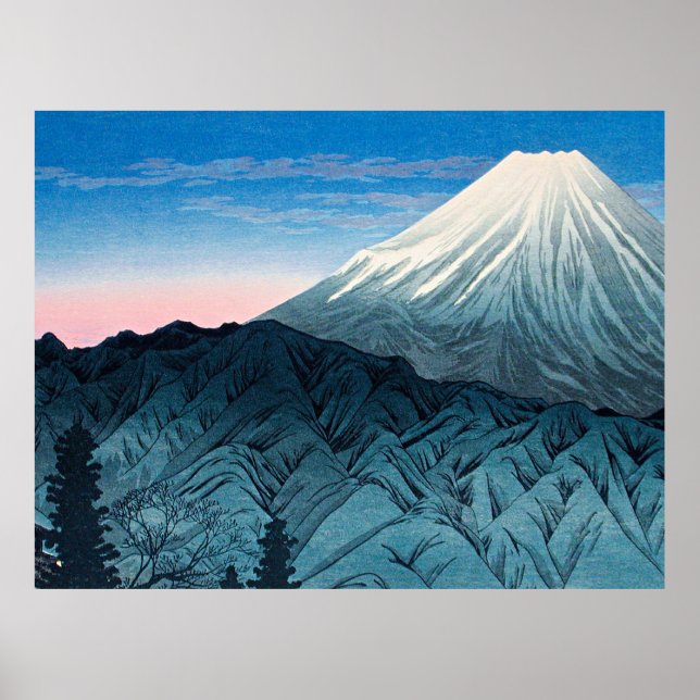 Poster Takahashi - Monte Fuji de Hakone, (Frente)
