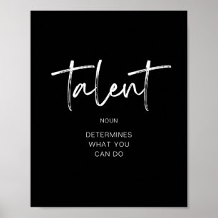 Poster Talento