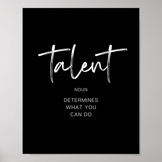 Poster Talento (Frente)