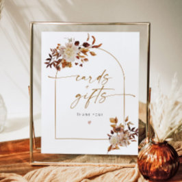 Poster TALIA Bohemian Terracotta Arch Cards & Gifts Sinal