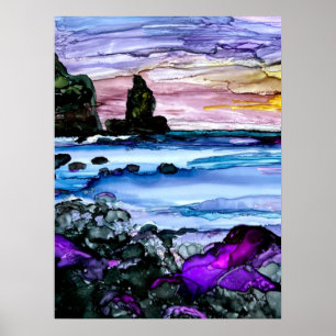 Poster Talisker Bay Skye    