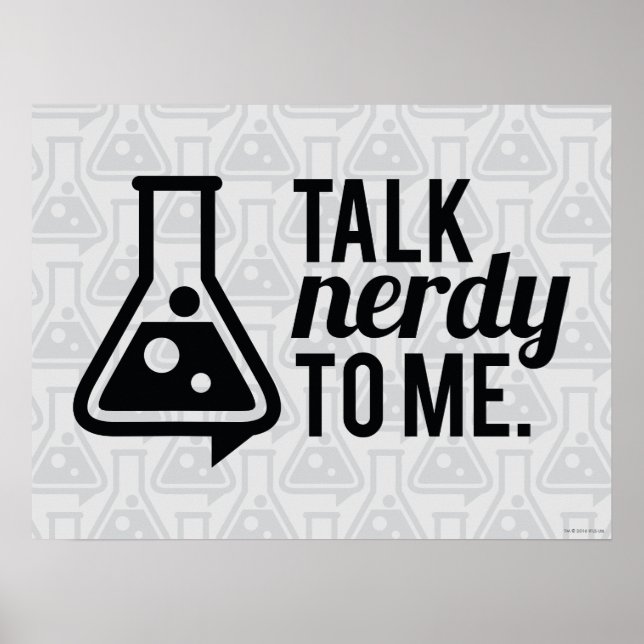 Pôster Talk Nerdy (Frente)