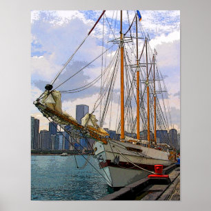 Poster Tall Ship