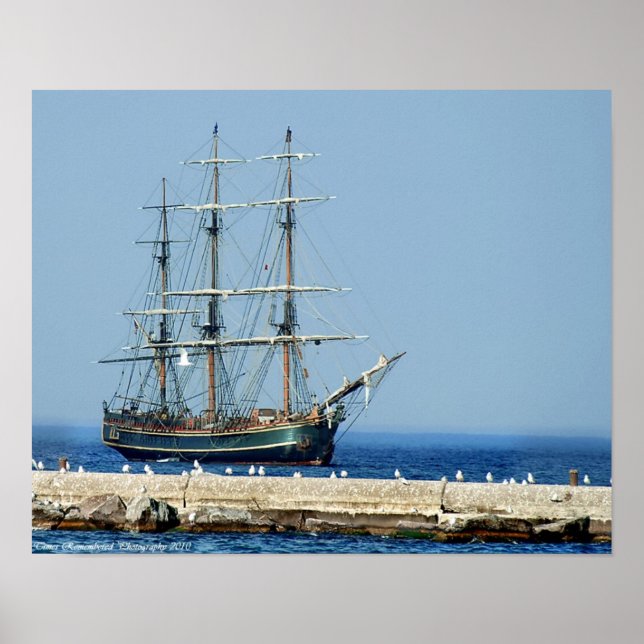 Poster Tall Ship #3 (Frente)