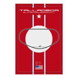 Pôster Talladega Superspeedway