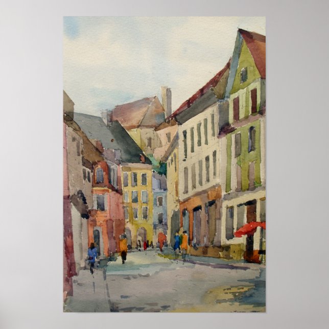 Pôster Tallinn - Estônia (Frente)