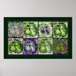 Poster Talvez o Hibiscus Verde