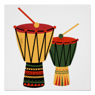 Pôster Tam-Tam Africano