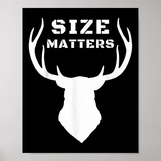 Poster Tamanho S Caça Engraçada A Veados (Frente)