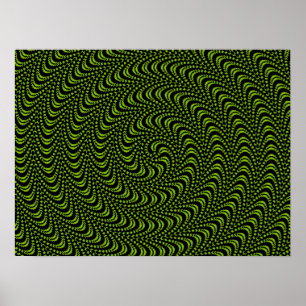 Poster TAMANHOS MAIORES DE Design de espiral Óptica SOB P