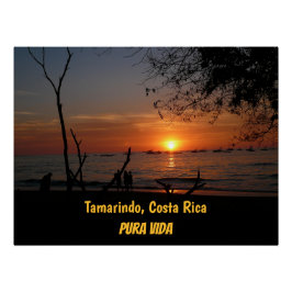 Pôster Tamarindo Sunset Respirante