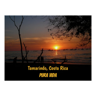 Pôster Tamarindo Sunset Respirante